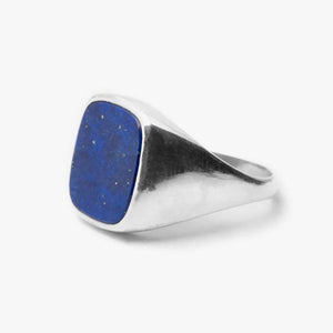 Classic Signet Ring Lapis Lazuli